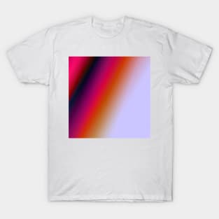 PINK BLUE GREEN RED TEXTURE ART T-Shirt